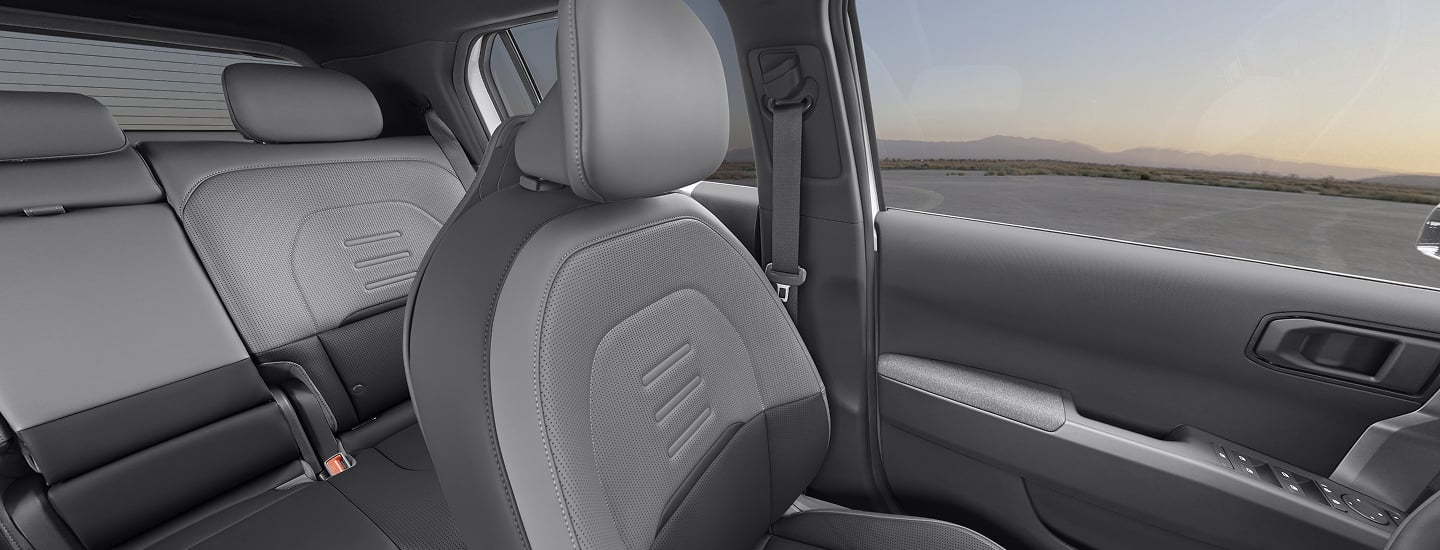 Gray & Smoky Black SynTex Seat Trim