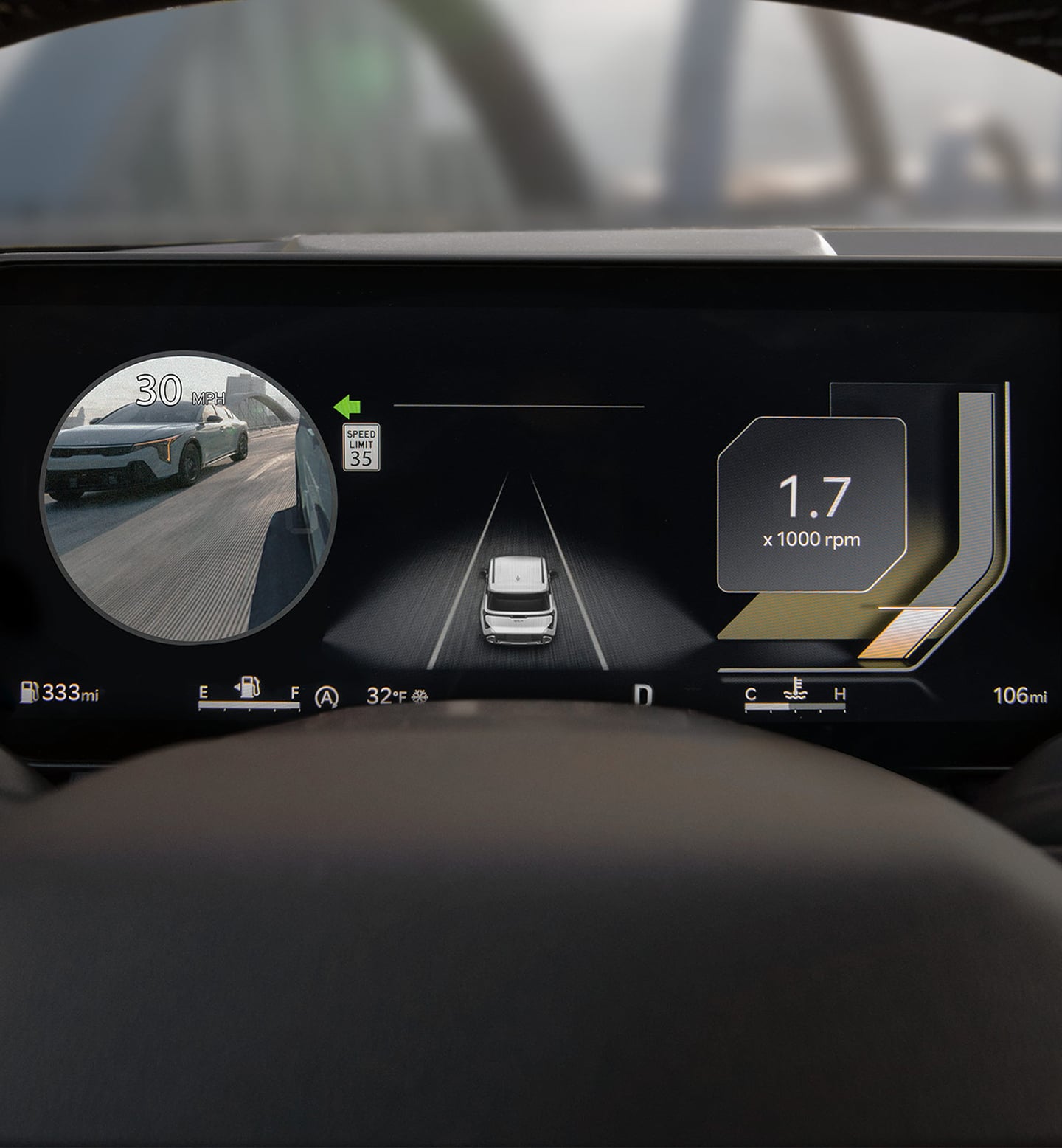 Blind-Spot View Monitor