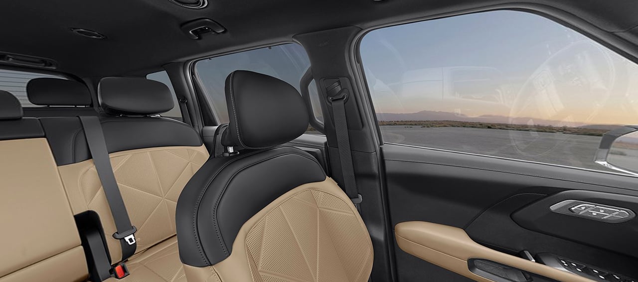Black & Butter Brown SynTex Seat Trim